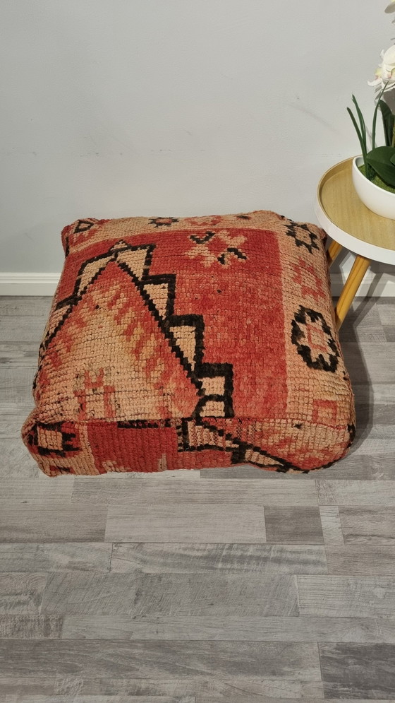 Image 1 of Vintage Berber Pouf aus Marokko