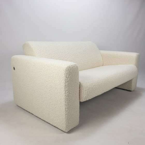 Image 1 of Vintage 2-Sitzer-Sofa aus Bouclé-Stoff von Artifort, 1980er Jahre