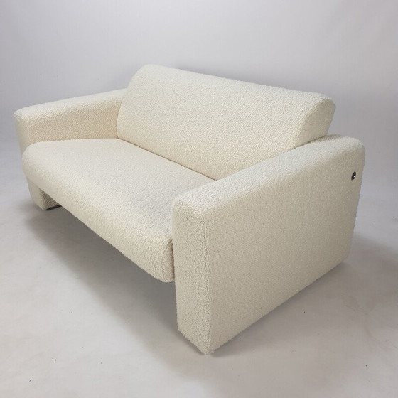 Image 1 of Vintage 2-Sitzer-Sofa aus Bouclé-Stoff von Artifort, 1980er Jahre