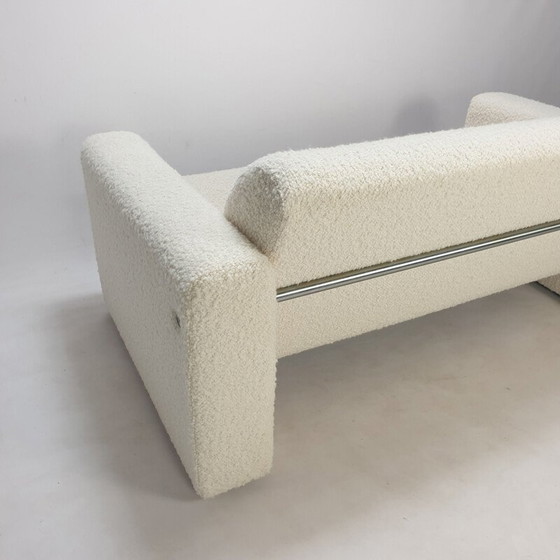 Image 1 of Vintage 2-Sitzer-Sofa aus Bouclé-Stoff von Artifort, 1980er Jahre