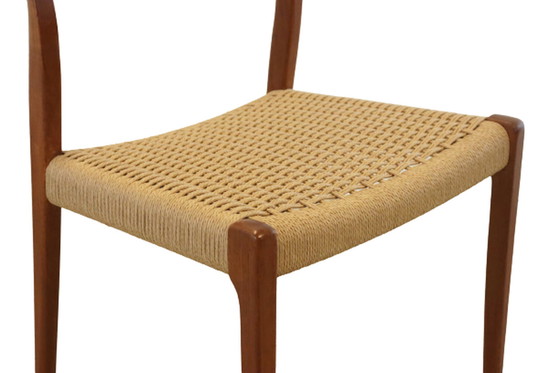 Image 1 of  Niels O Möller Esszimmerstühle Modell 71 Vintage 