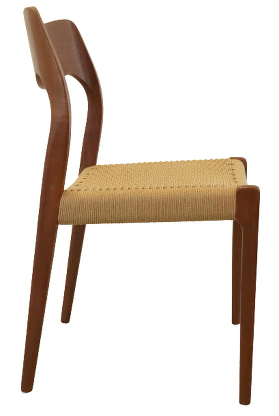 Image 1 of  Niels O Möller Esszimmerstühle Modell 71 Vintage 