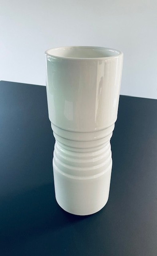 Moderne zylindrische Vintage-Vase - Italienisches Design