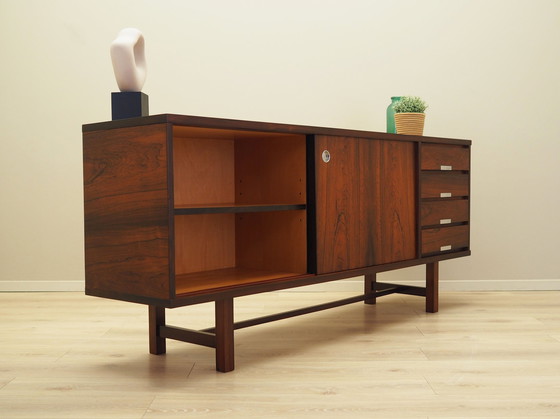 Image 1 of Palisander Anrichte, Dänisches Design, 1970er Jahre, Produktion: Dänemark