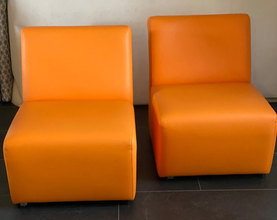 Image 1 of 2x Ahrend Mileto Stühle