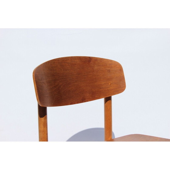 Image 1 of 6 Esszimmerstühle aus Teakholz von Borge Mogensen 1960er Jahre