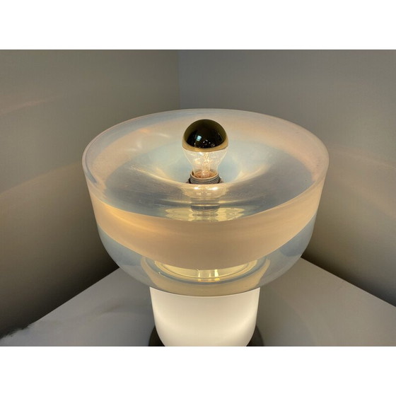 Image 1 of Tischlampe aus Muranoglas, Italien 1970