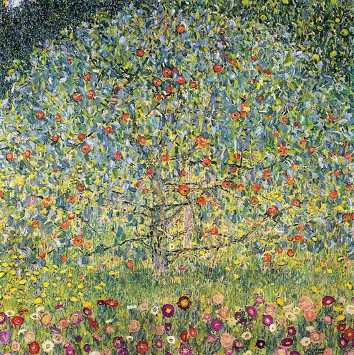 Gustav Klimt - Der Apfelbaum