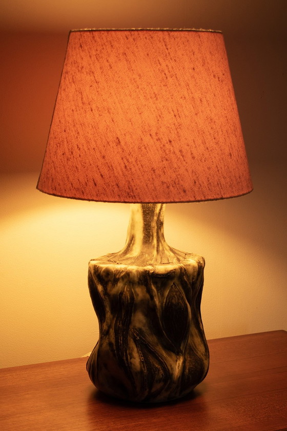 Image 1 of Dänische Keramik-Tischlampe
