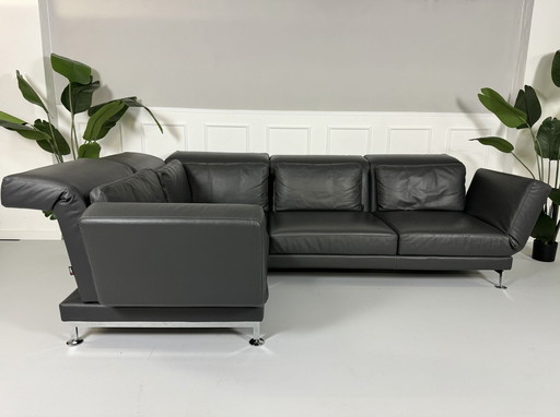 Brühl Moule Ecksofa Designer Sofa Couch Leder