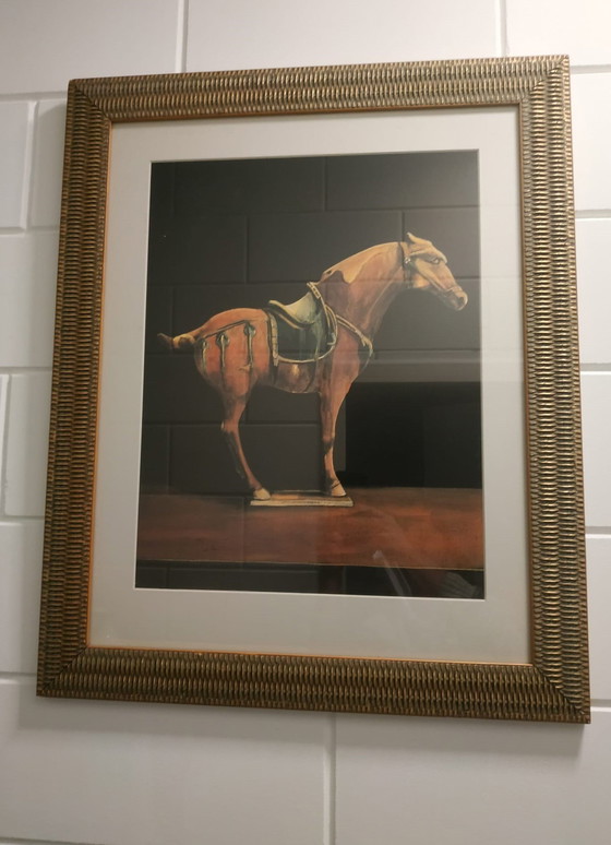 Image 1 of Danish G&C Interiors Wall Decoration Art (Potraits Of Tang Horses).