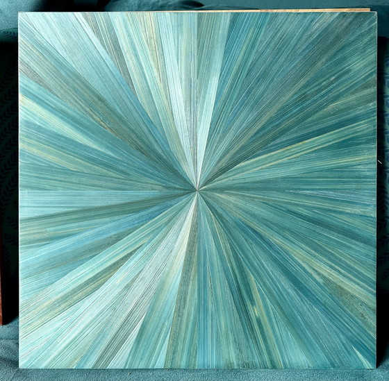 Image 1 of Gemälde Intarsien aus Stroh