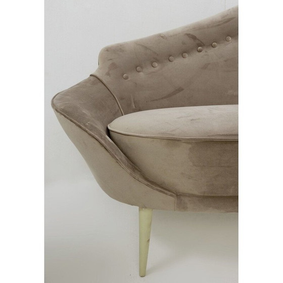 Image 1 of Vintage Sofa mit spitzer Rückenlehne Italienisch