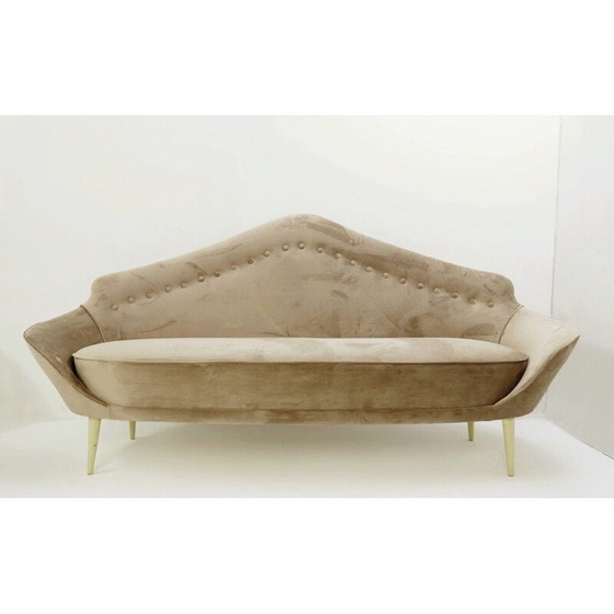 Image 1 of Vintage Sofa mit spitzer Rückenlehne Italienisch