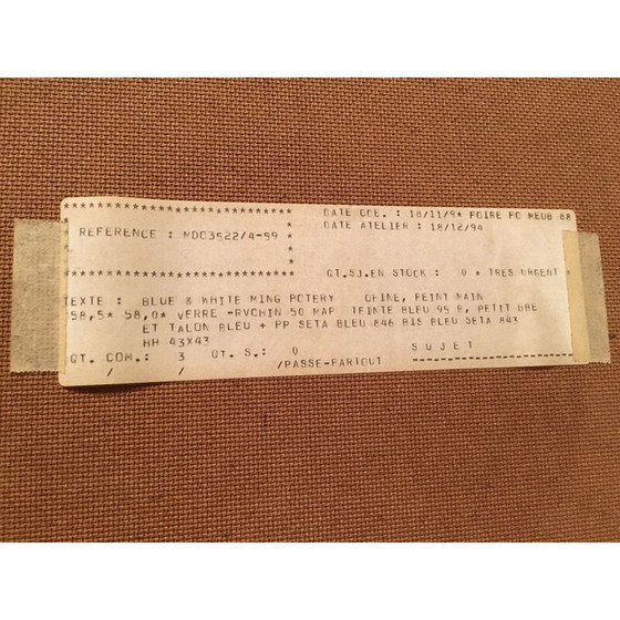 Image 1 of Handbemalte Vintage Ming-Töpferei