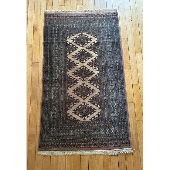Image 1 of Alter handgeknüpfter Wollteppich, Pakistan 1970