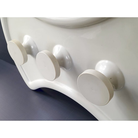 Image 1 of Vintage Wandgarderobe aus geformtem Kunststoff, 1970
