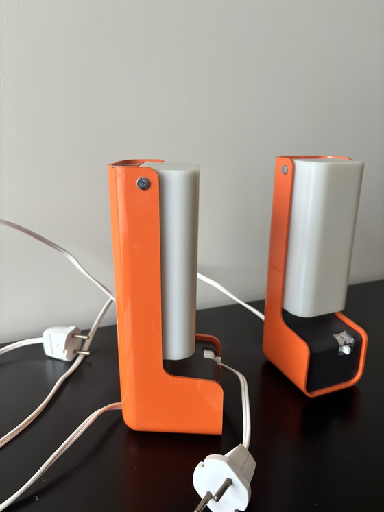 Image 1 of 2x Vintage Ell Nanbu-Lampen