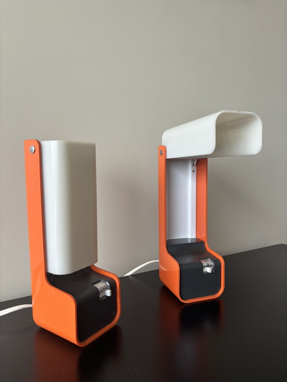 Image 1 of 2x Vintage Ell Nanbu-Lampen