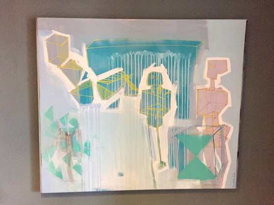 Image 1 of Gemälde „Obob“ von Giorgi Shengelia