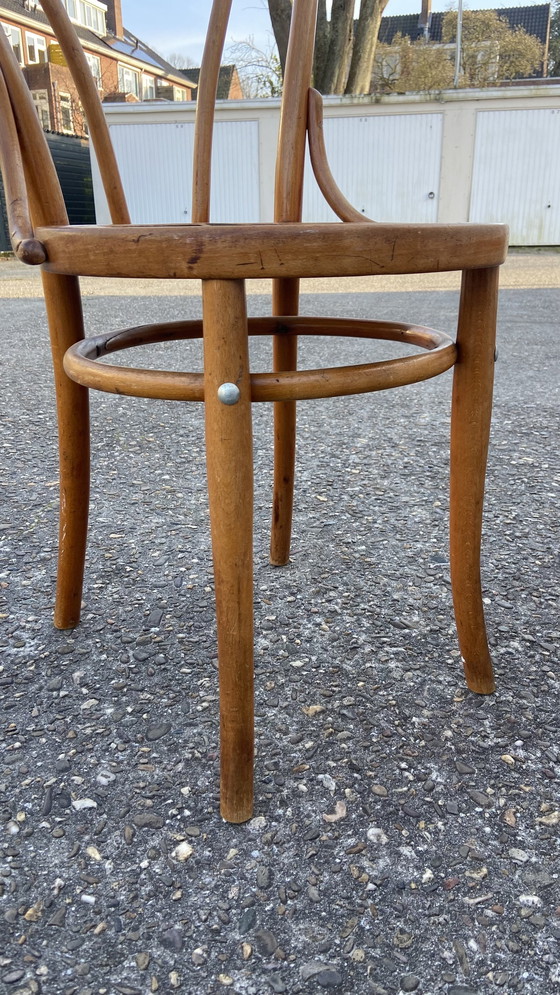 Image 1 of 2x antike Stühle Thonet Nr. 14 - Hoffmann