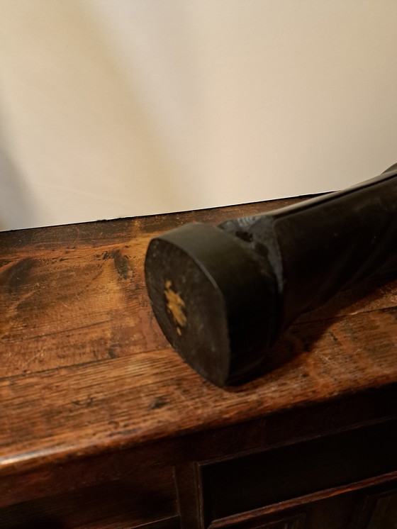 Image 1 of 1X Ebenholz-Maria-Statue