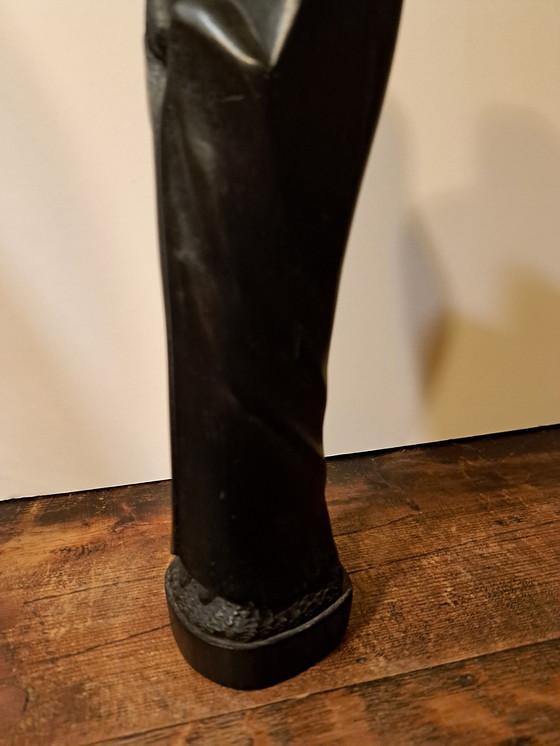 Image 1 of 1X Ebenholz-Maria-Statue