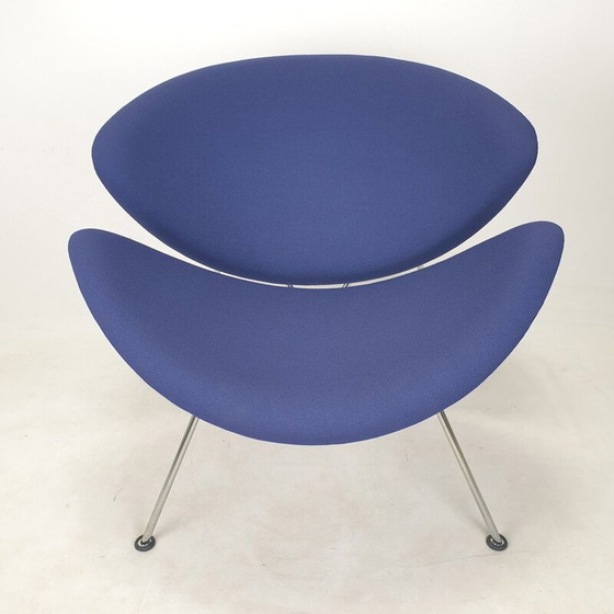 Image 1 of Orangefarbener Slice-Sessel von Pierre Paulin für Artifort, 1980er Jahre