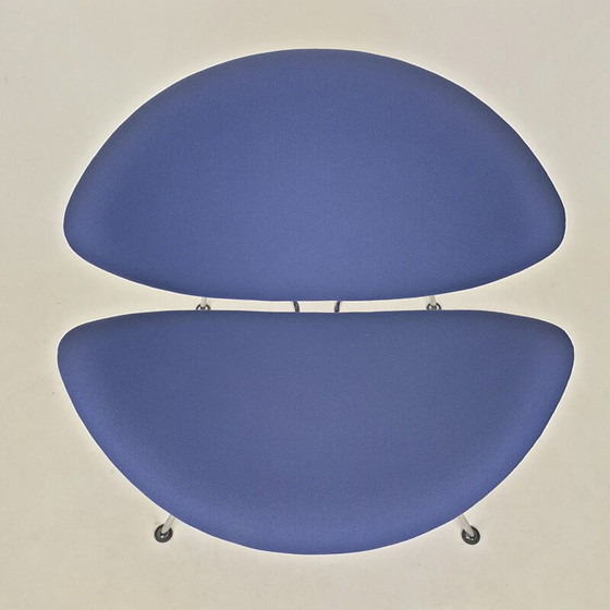 Image 1 of Orangefarbener Slice-Sessel von Pierre Paulin für Artifort, 1980er Jahre