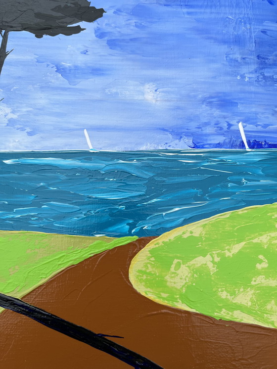 Image 1 of Frédéric CADIOU - Der Weg zum Strand #27