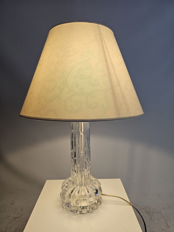 Image 1 of Glas-Tischlampe von Carl Fagerlund für Orrefors