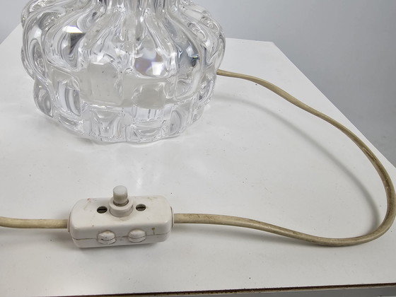 Image 1 of Glas-Tischlampe von Carl Fagerlund für Orrefors