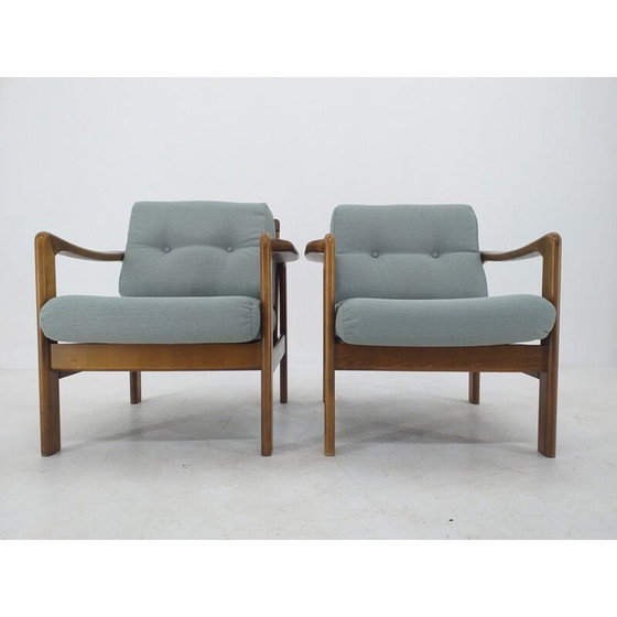 Image 1 of Paar Vintage-Sessel von Knoll Antimott, Deutschland 1960