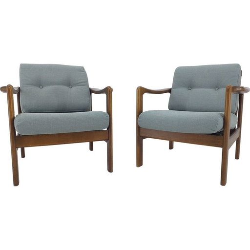 Paar Vintage-Sessel von Knoll Antimott, Deutschland 1960