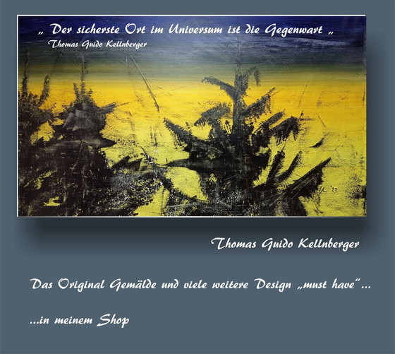 Image 1 of #H(E)Artwork, #232 Kunst Gemälde Auf Leinwand Signiert Datiert T. G. K. 