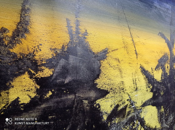 Image 1 of #H(E)Artwork, #232 Kunst Gemälde Auf Leinwand Signiert Datiert T. G. K. 