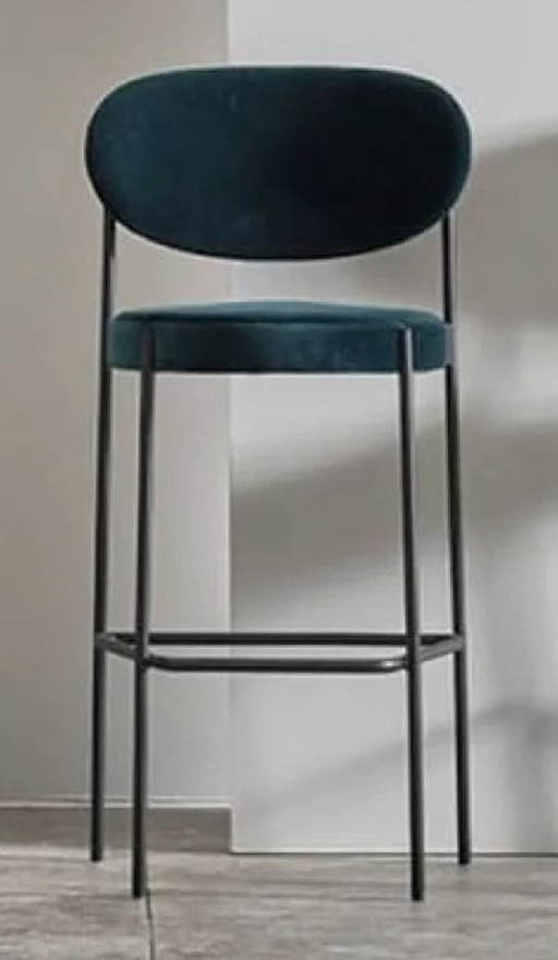 Paar Barhocker Serie 430, Verpan, Verner Panton, Entworfen 1967