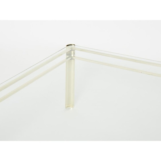 Image 1 of Viereckiger Couchtisch aus Bronze von J.T. Lepelletier für Broncz, 1960