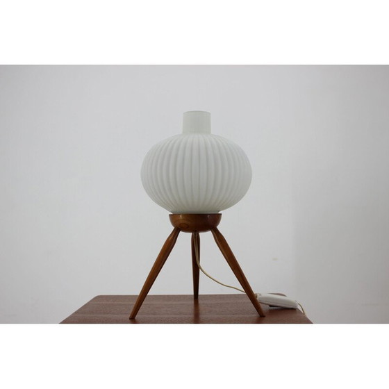 Image 1 of Alte Tischlampe von Uluv Krásná Jizba, Tschechoslowakei 1960