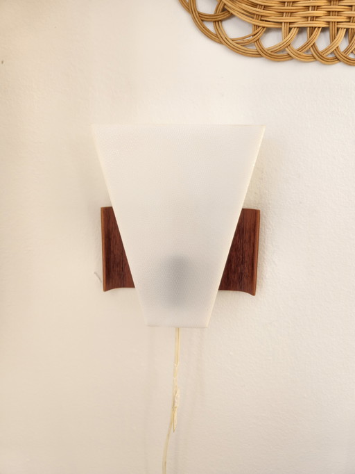 Vintage Louis Kalff Philips Skandinavische Wandleuchte Lampe