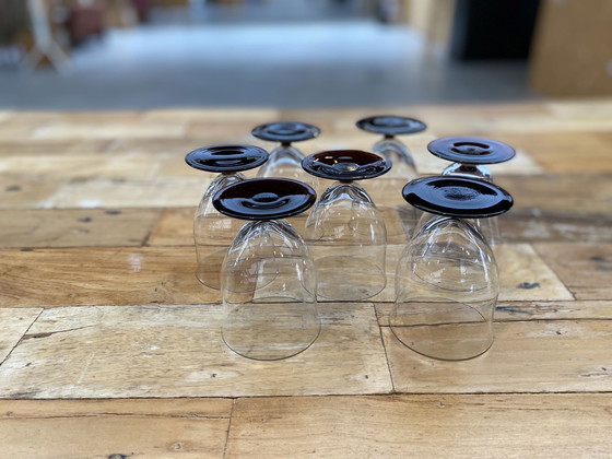 Image 1 of 6x Gläser in Glockenform von Crystal Union Maastricht