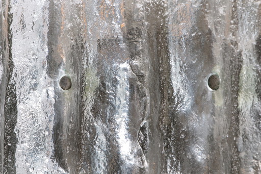 Große Wandleuchte aus Glas von J.T. Kalmar, 1960er Jahre