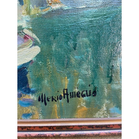 Image 1 of Tableau vintage par Merio Ameglio, 1950er Jahre