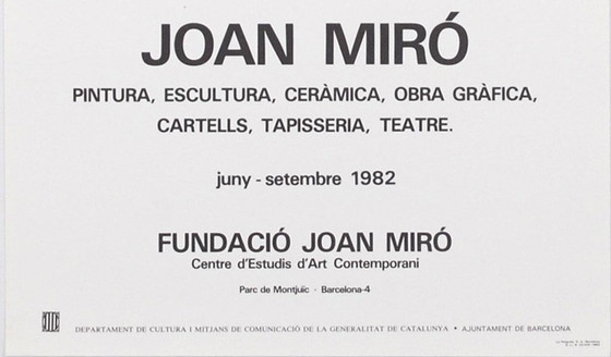 Image 1 of Joan Miró