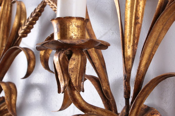 Image 1 of Hans Kogl Vintage Set Wandleuchten Regency Stil, 1970 Deutschland