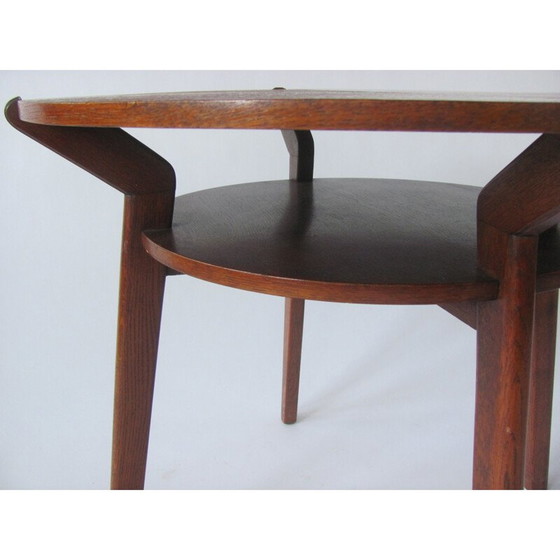 Image 1 of Runder Vintage Couchtisch aus Interiér Praha, Tschechien 1960