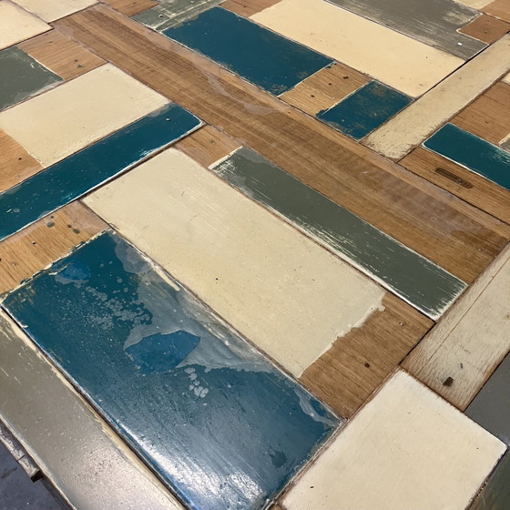 Image 1 of Design Tisch aus Schrottholz Piet Hein Eek Stil