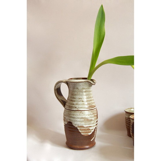 Image 1 of Keramik-Trinkset "Rame" von Giancarlo Scapin, Italien 1978