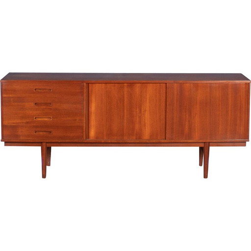 Skandinavisches schwedisches Sideboard aus Teakholz, 1960er Jahre