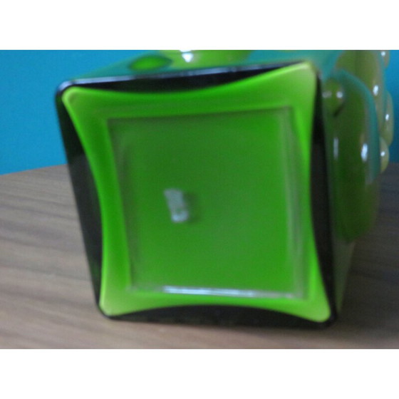 Image 1 of Vintage Vase aus geblasenem Glas, Dänemark 1975